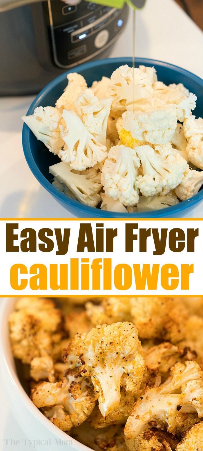Low Carb Tender & Crispy Air Fryer Cauliflower - Low Carb Tender & Crispy Air Fryer Cauliflower -   19 air fryer recipes healthy vegetables ideas