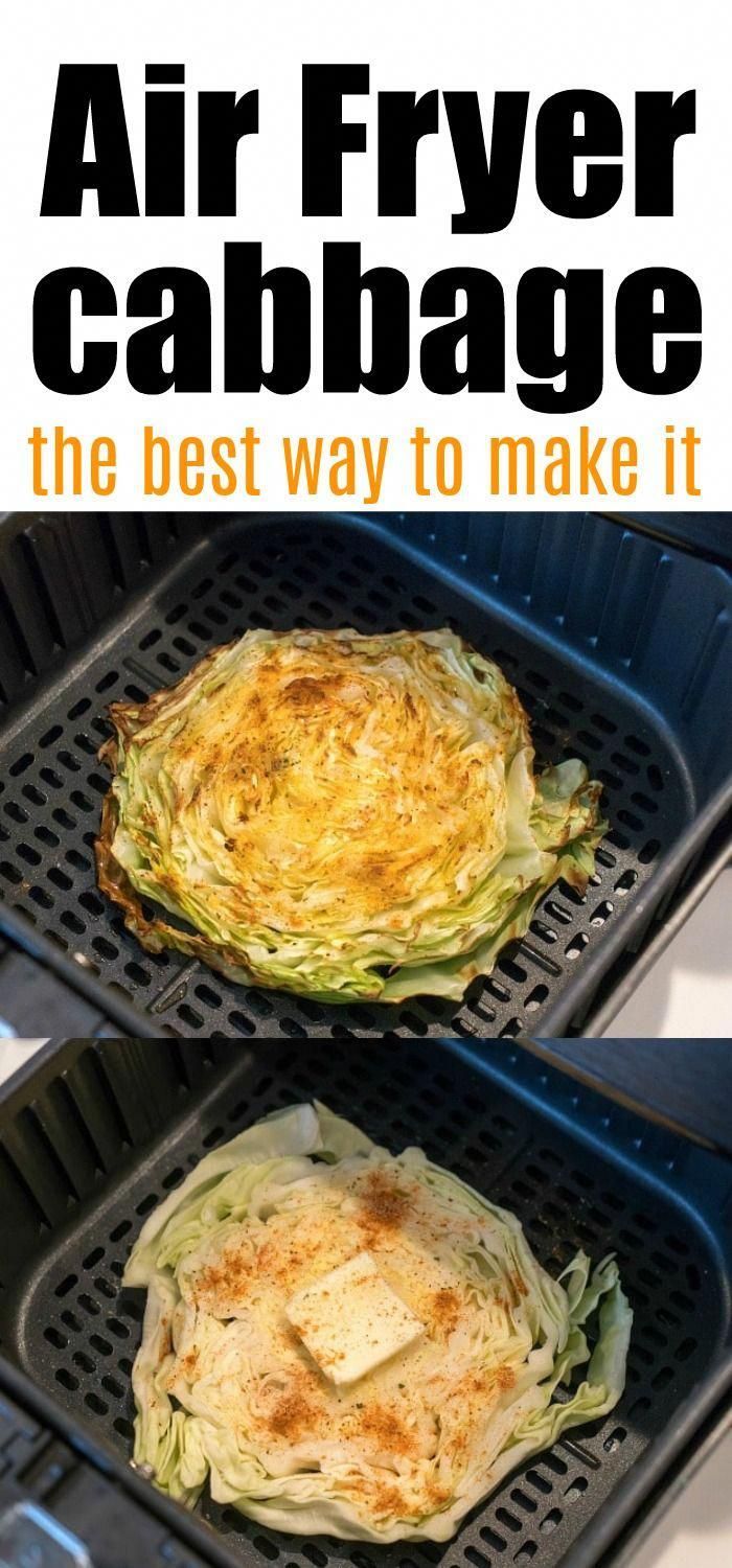 Cabbage Lovers You're in For a Treat with Air Fryer Cabbage Steaks! - Cabbage Lovers You're in For a Treat with Air Fryer Cabbage Steaks! -   19 air fryer recipes healthy vegetables ideas
