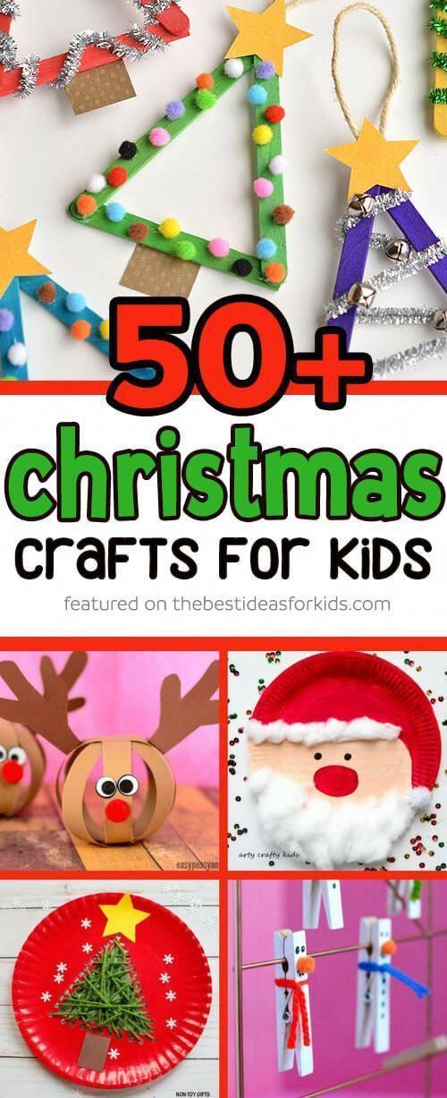 50+ Christmas Crafts for Kids - The Best Ideas for Kids - 50+ Christmas Crafts for Kids - The Best Ideas for Kids -   19 christmas decor diy kids ideas