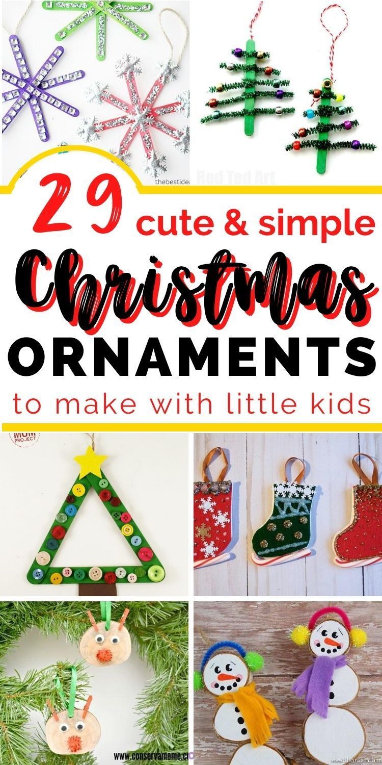 29  adorable Christmas ornaments to make with your toddlers (that won't drive you bonkers) - 29  adorable Christmas ornaments to make with your toddlers (that won't drive you bonkers) -   19 christmas decor diy kids ideas