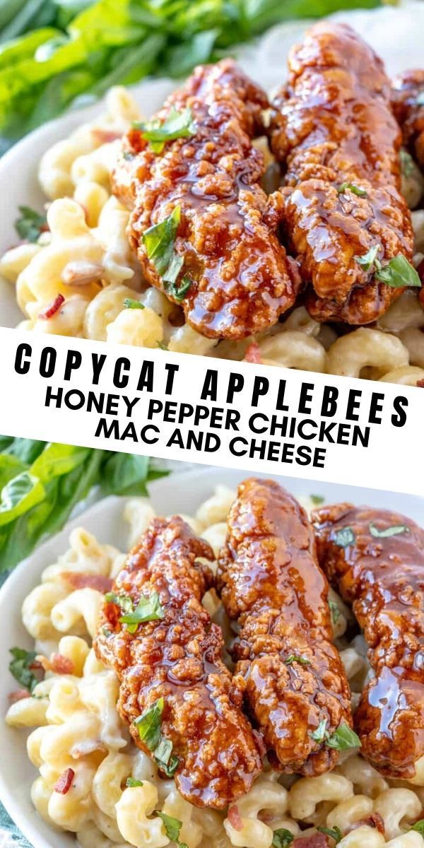Copycat Applebees Honey Pepper Chicken Mac and Cheese - Copycat Applebees Honey Pepper Chicken Mac and Cheese -   19 dinner recipes ideas