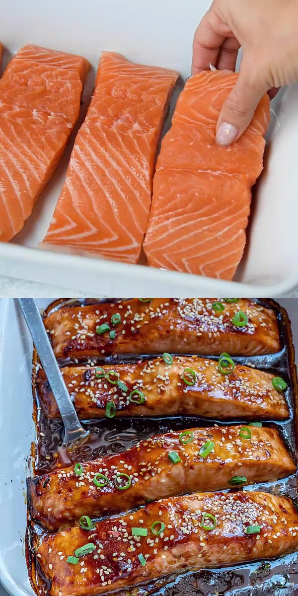 Baked Teriyaki Salmon - Baked Teriyaki Salmon -   19 dinner recipes ideas