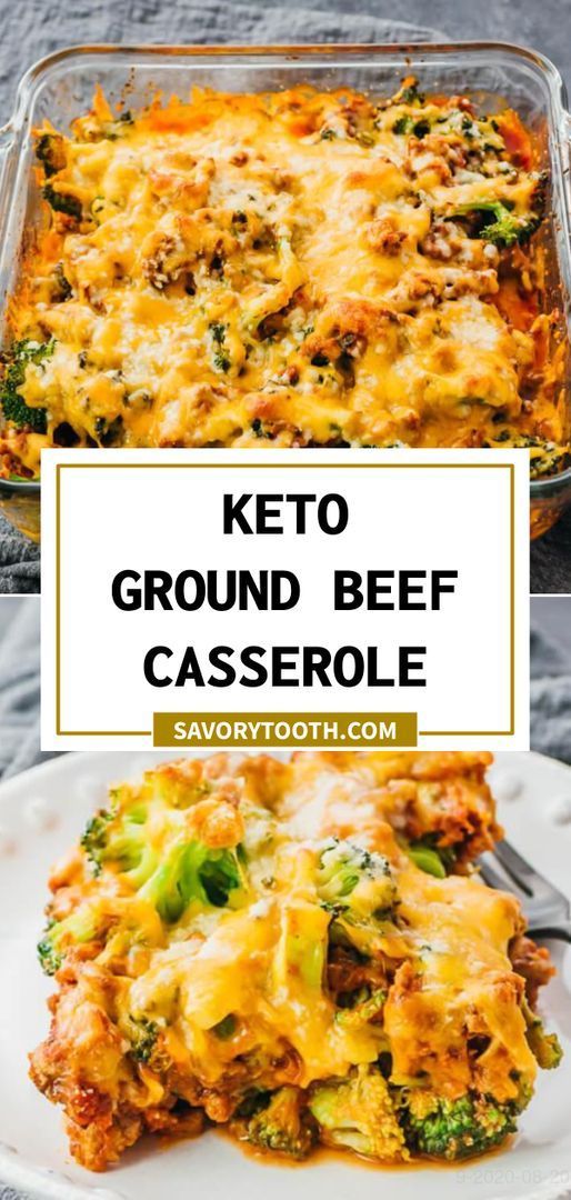 Keto Casserole With Ground Beef & Broccoli - Savory Tooth - Keto Casserole With Ground Beef & Broccoli - Savory Tooth -   19 dinner recipes with ground beef healthy ideas