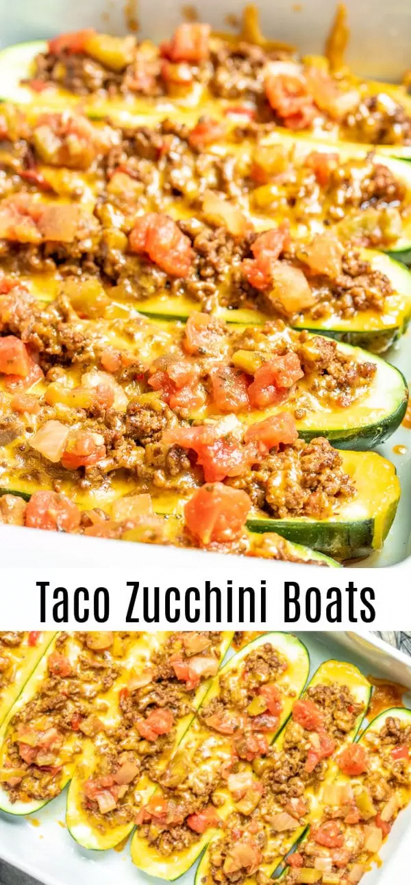 Taco Zucchini Boats {Keto} - Taco Zucchini Boats {Keto} -   19 dinner recipes with ground beef healthy ideas