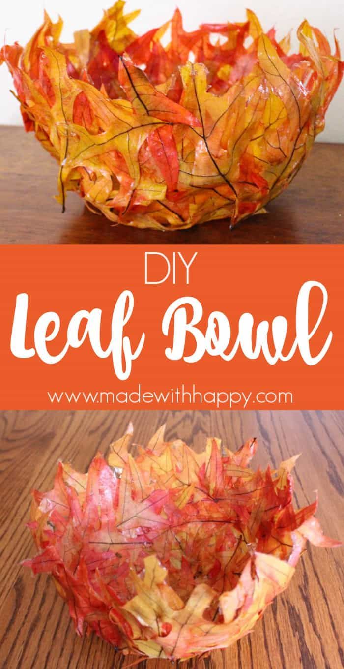 Easy Leaf Bowl DIY - Fabulous Craft Project for the Fall - Easy Leaf Bowl DIY - Fabulous Craft Project for the Fall -   19 diy Kids autumn ideas