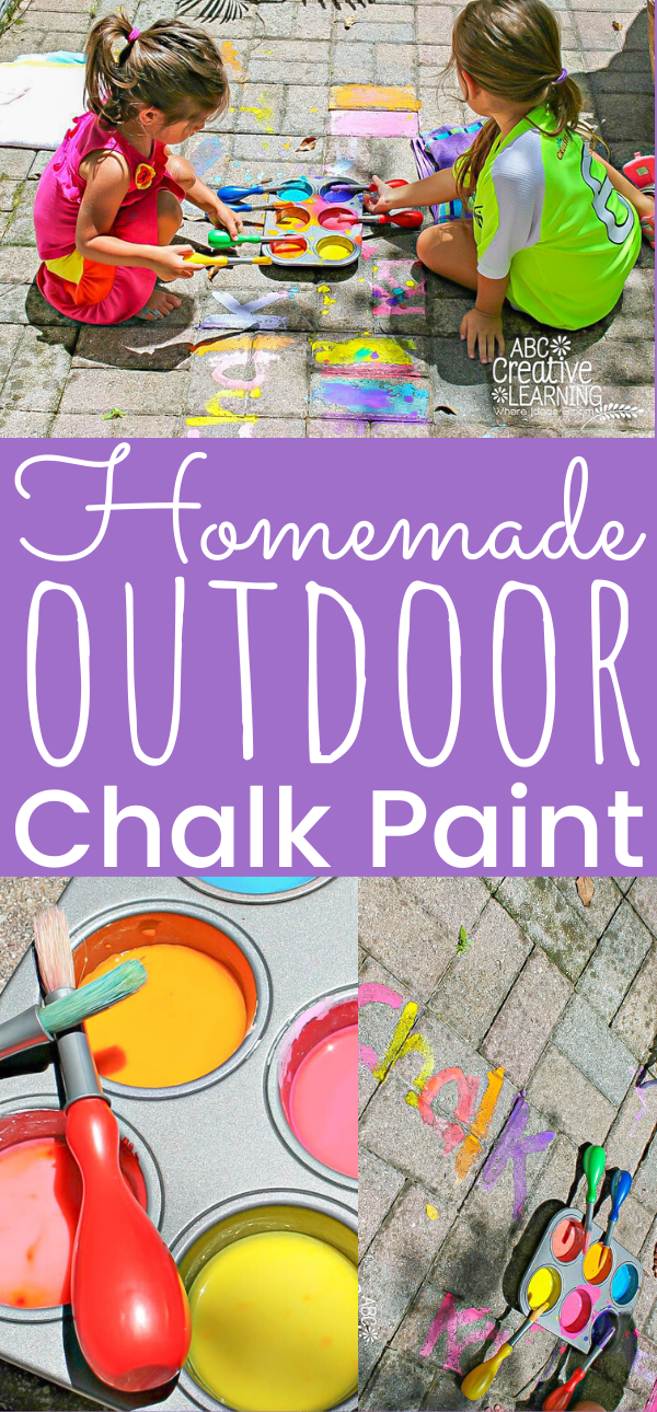 DIY Outside Chalk Paint - Simply Today Life - DIY Outside Chalk Paint - Simply Today Life -   19 diy projects for kids outdoor ideas