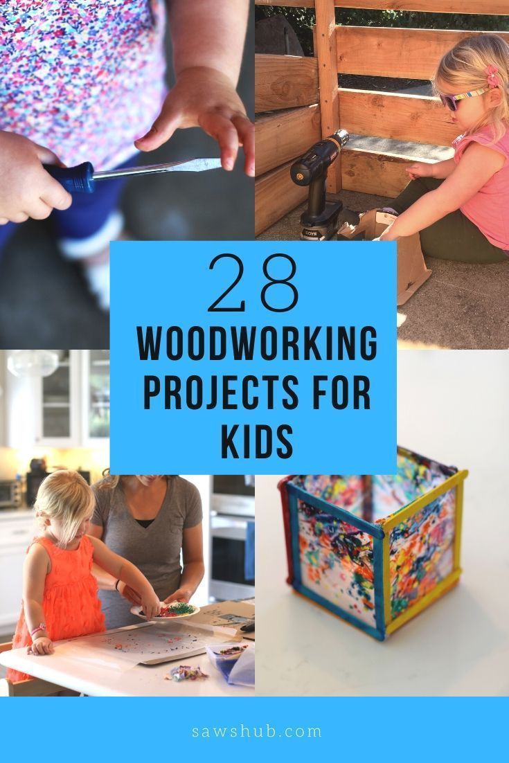 28 Simple Wood Projects for Kids [Woodworking Ideas] - 28 Simple Wood Projects for Kids [Woodworking Ideas] -   19 diy projects for kids outdoor ideas