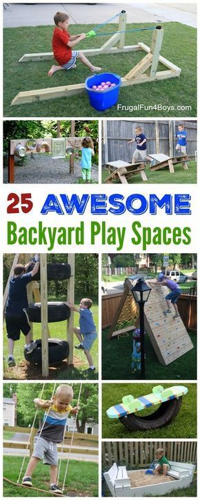 The Best Backyard DIY Projects for Your Outdoor Play Space - Frugal Fun For Boys and Girls - The Best Backyard DIY Projects for Your Outdoor Play Space - Frugal Fun For Boys and Girls -   19 diy projects for kids outdoor ideas