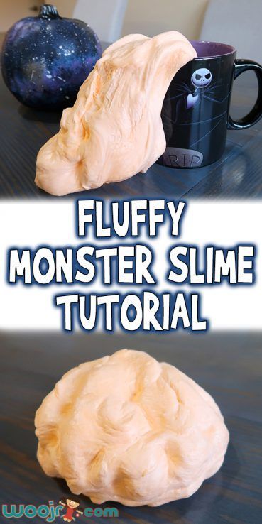 Fluffy Monster Slime Tutorial | Woo! Jr. Kids Activities - Fluffy Monster Slime Tutorial | Woo! Jr. Kids Activities -   19 diy Slime tutorial ideas