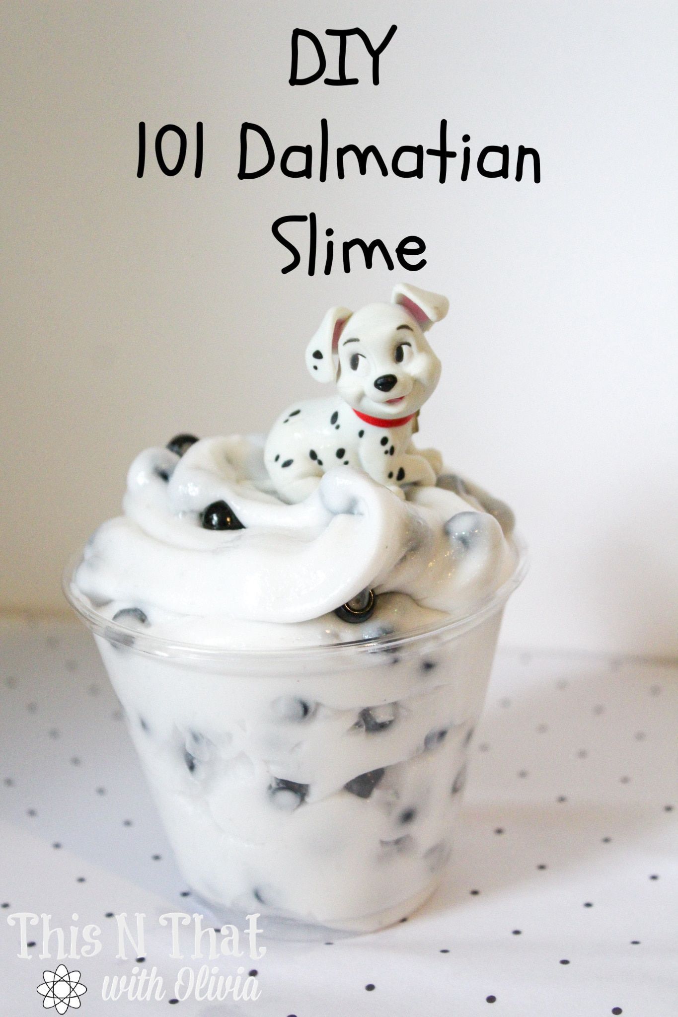 DIY 101 Dalmatian Slime Tutorial - DIY 101 Dalmatian Slime Tutorial -   19 diy Slime tutorial ideas
