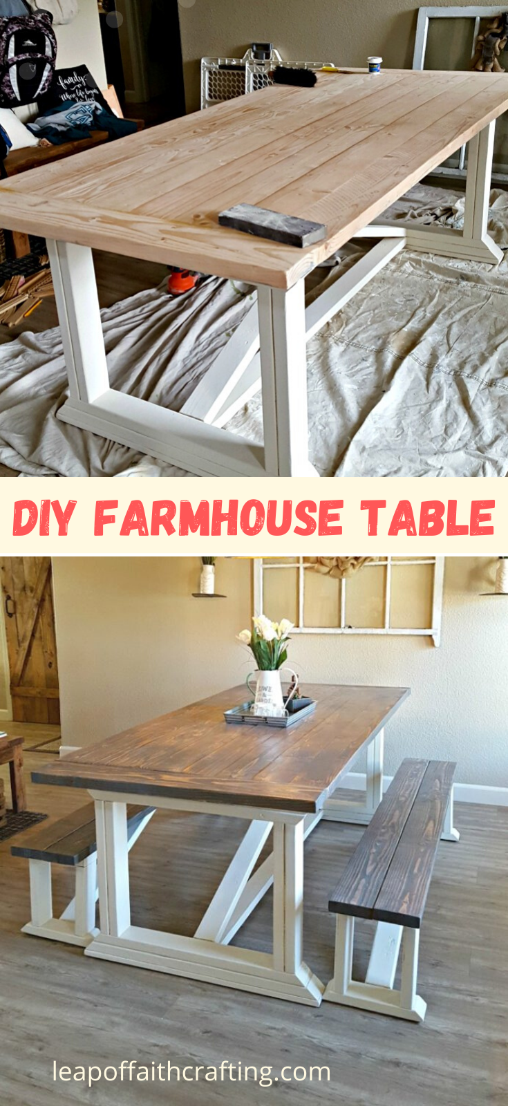 How to Make a Farmhouse Table - How to Make a Farmhouse Table -   19 diy Table farmhouse ideas