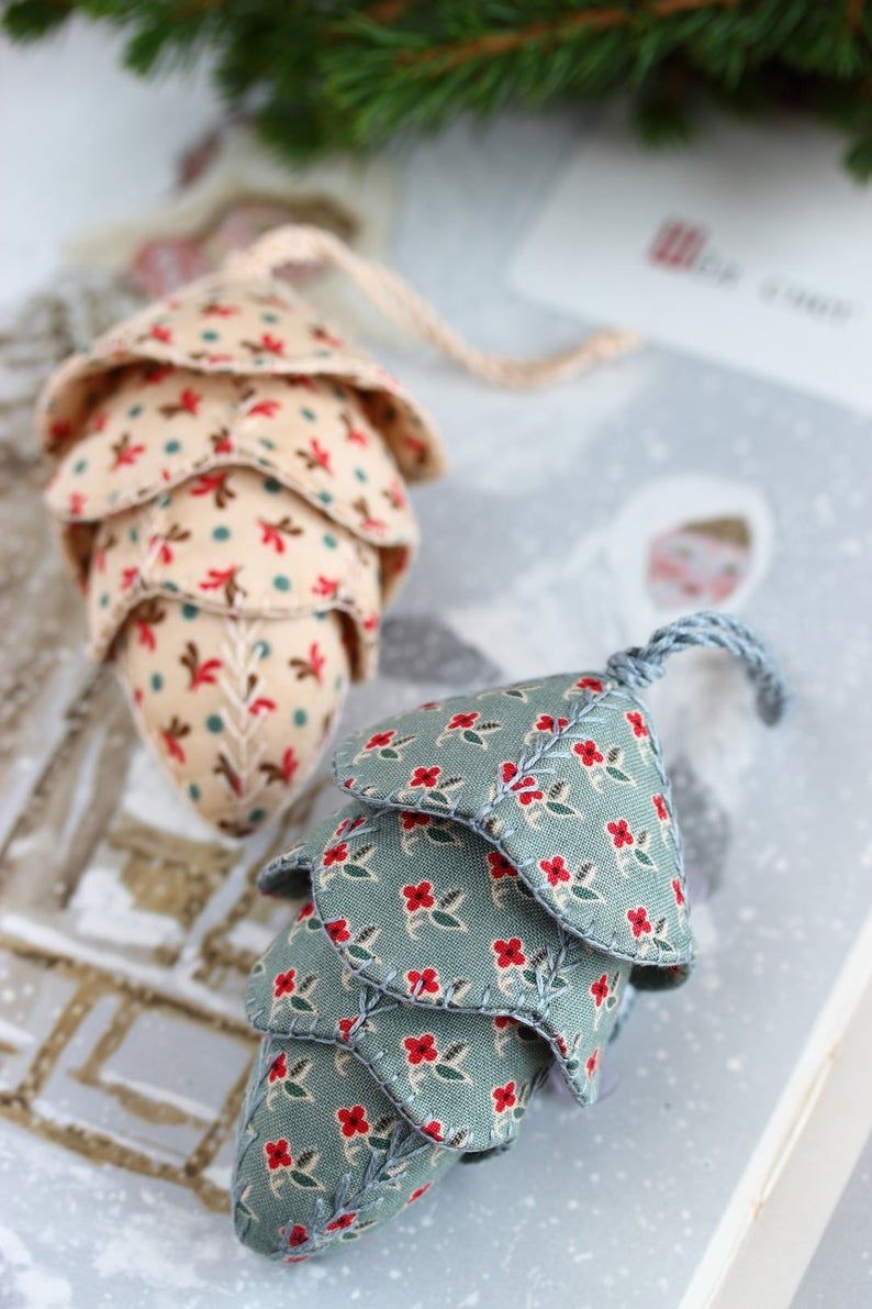 19 fabric crafts christmas scrap ideas