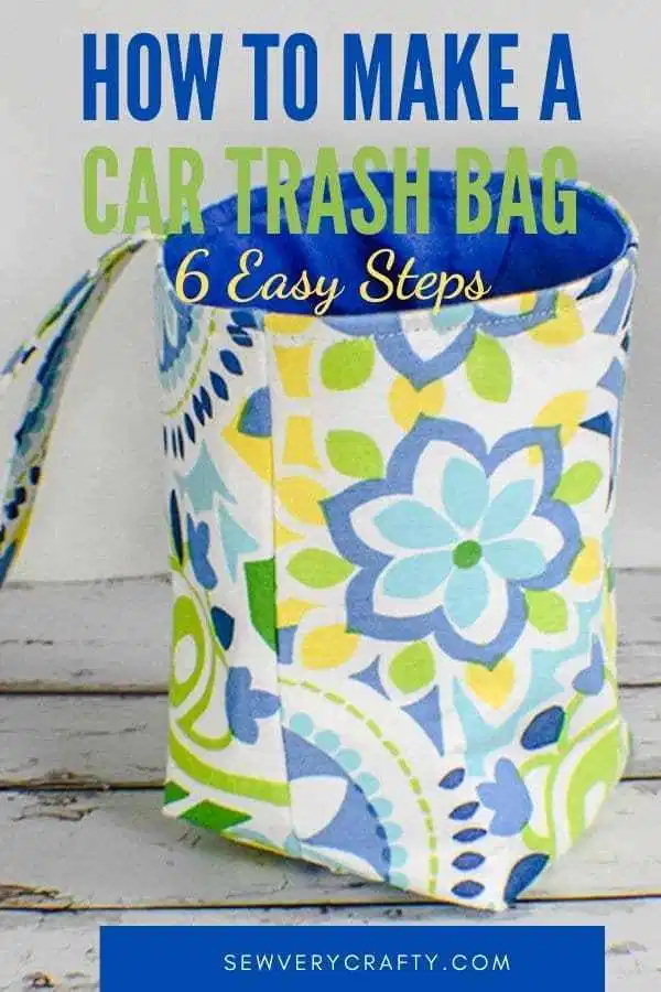 Easy DIY Car Trash Bag - Easy DIY Car Trash Bag -   19 fabric crafts diy easy ideas