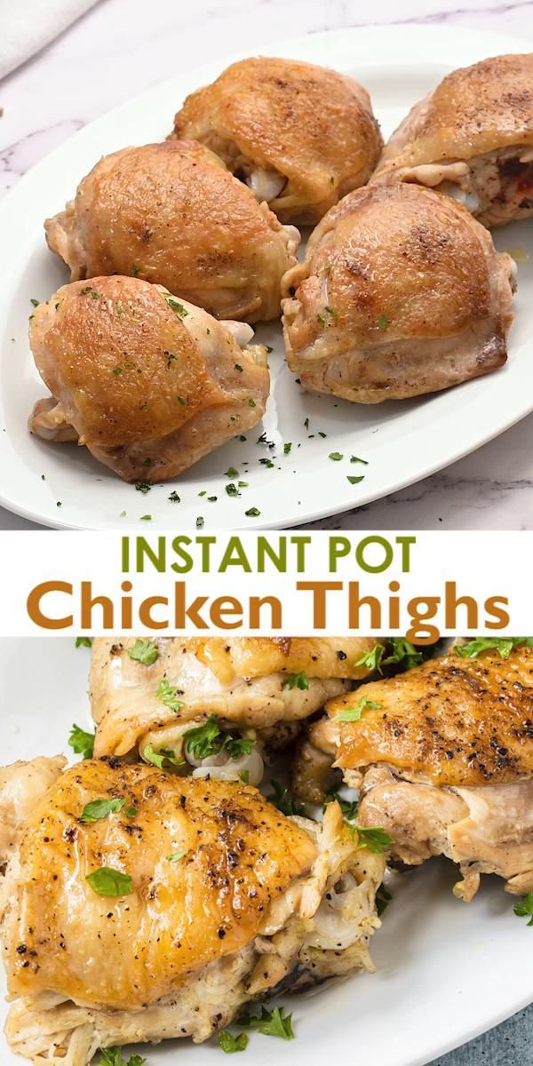 Instant Pot Chicken Thighs (Fresh or Frozen) - Instant Pot Chicken Thighs (Fresh or Frozen) -   healthy instant pot recipes chicken thighs