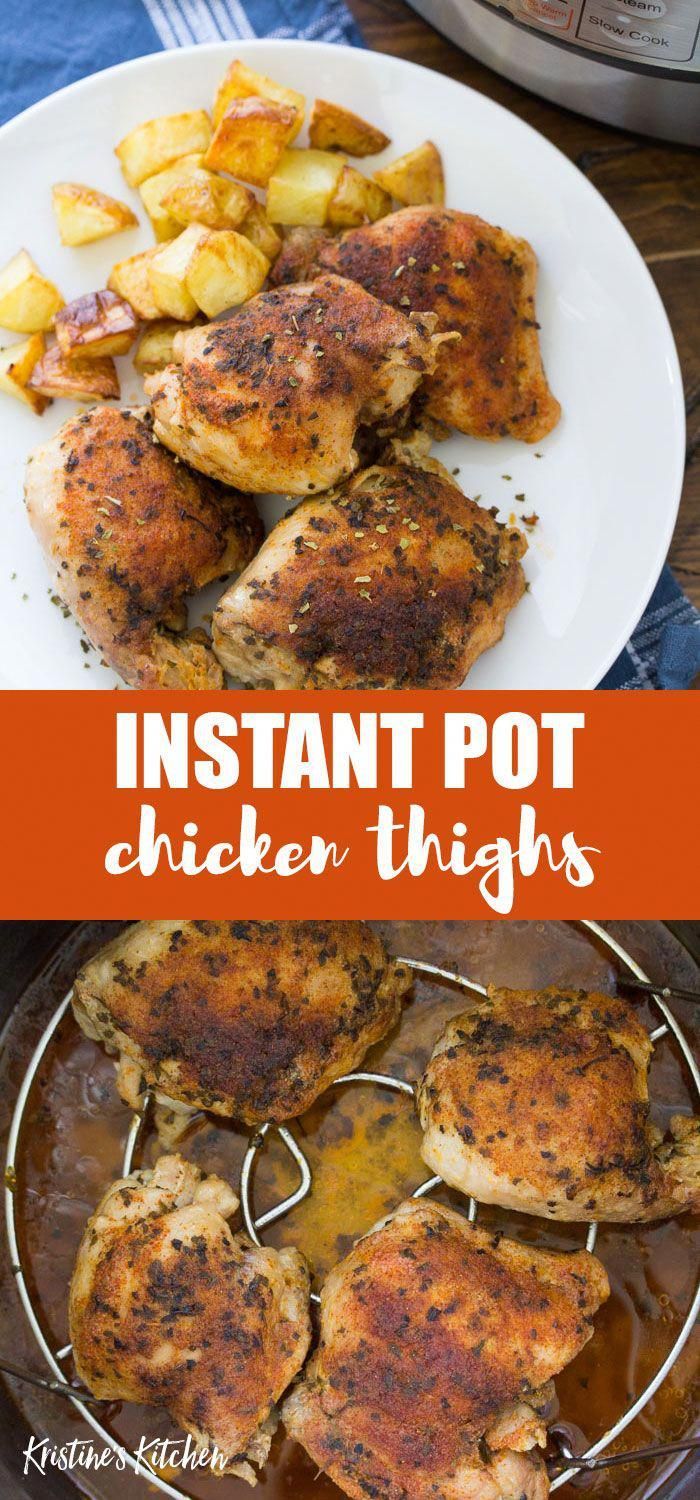 Easy Instant Pot Chicken Thighs - Easy Instant Pot Chicken Thighs -   19 healthy instant pot recipes chicken thighs ideas
