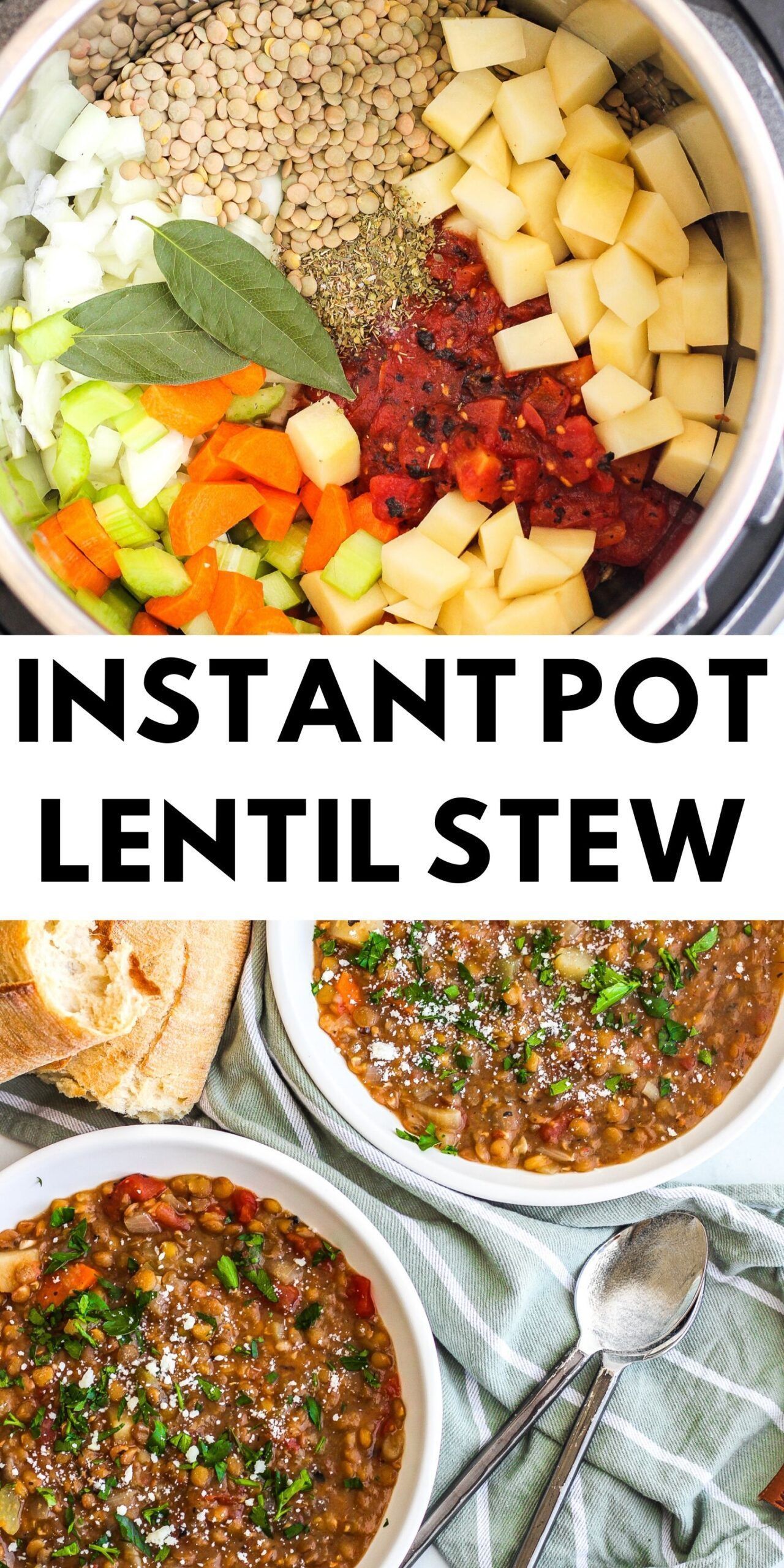 Instant Pot Lentil Stew - - Instant Pot Lentil Stew - -   19 instant pot recipes healthy family vegetarian ideas