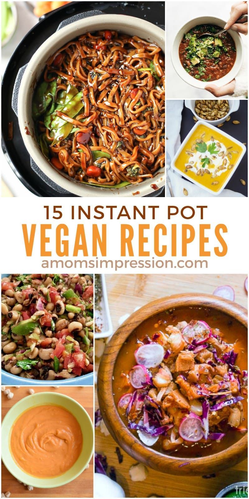 15 Healthy and Delicious Vegan Instant Pot Recipes - 15 Healthy and Delicious Vegan Instant Pot Recipes -   19 instant pot recipes healthy family vegetarian ideas