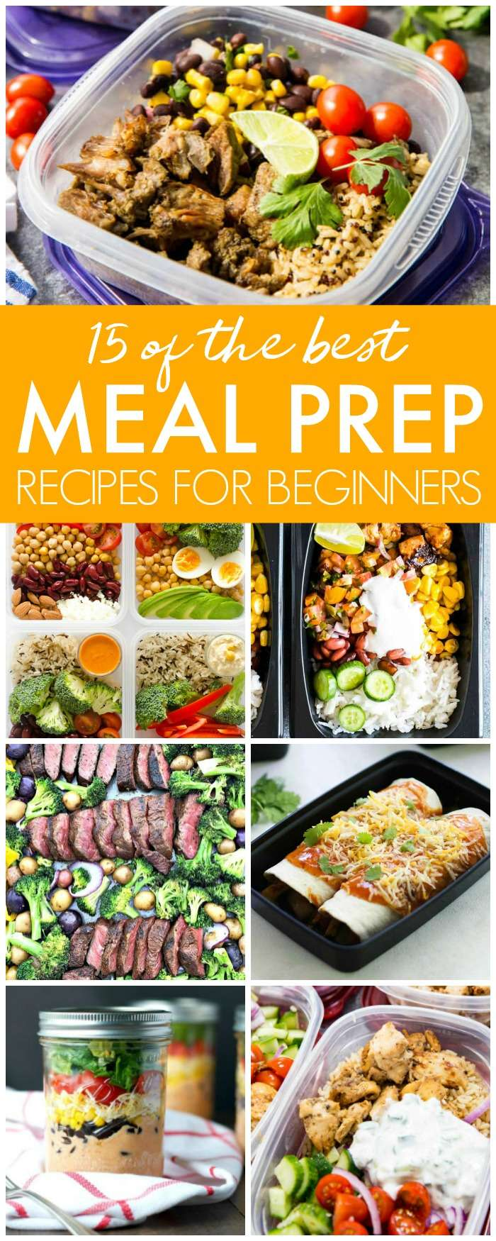 15 of the Best Meal Prep Recipes - Passion For Savings - 15 of the Best Meal Prep Recipes - Passion For Savings -   19 meal prep recipes for beginners simple ideas