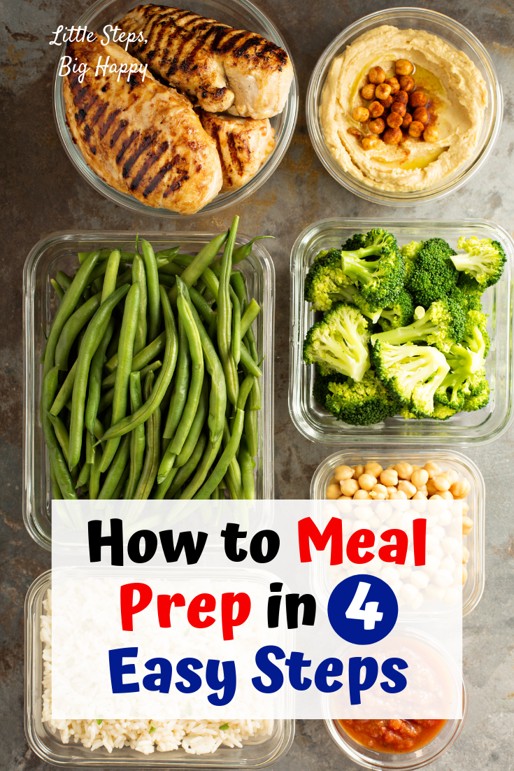 How to Meal Prep in 4 Easy Steps – - How to Meal Prep in 4 Easy Steps – -   19 meal prep recipes for beginners simple ideas