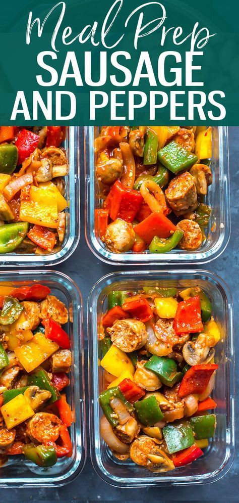 One Pan Sausage Peppers and Onions - The Girl on Bloor - One Pan Sausage Peppers and Onions - The Girl on Bloor -   19 meal prep recipes for beginners simple ideas