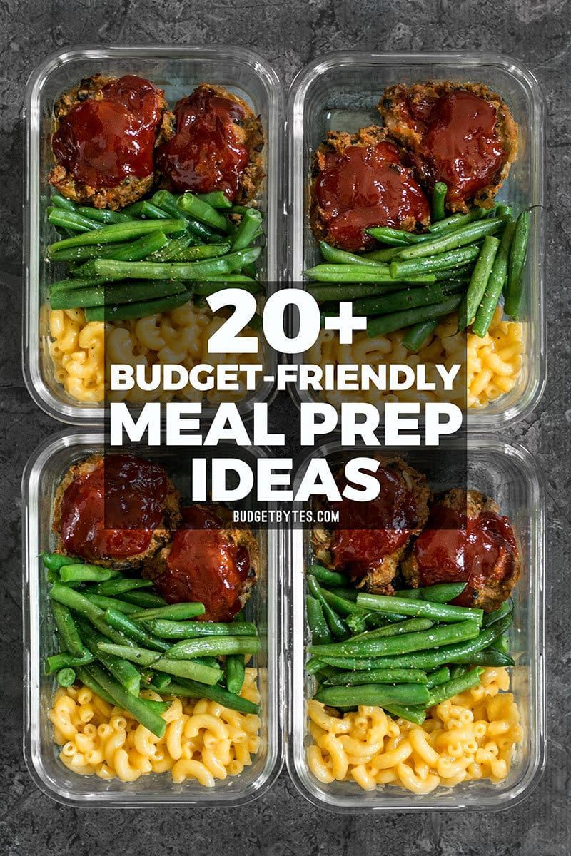 20+ Budget Friendly Meal Prep Ideas - 20+ Budget Friendly Meal Prep Ideas -   19 meal prep recipes for beginners simple ideas