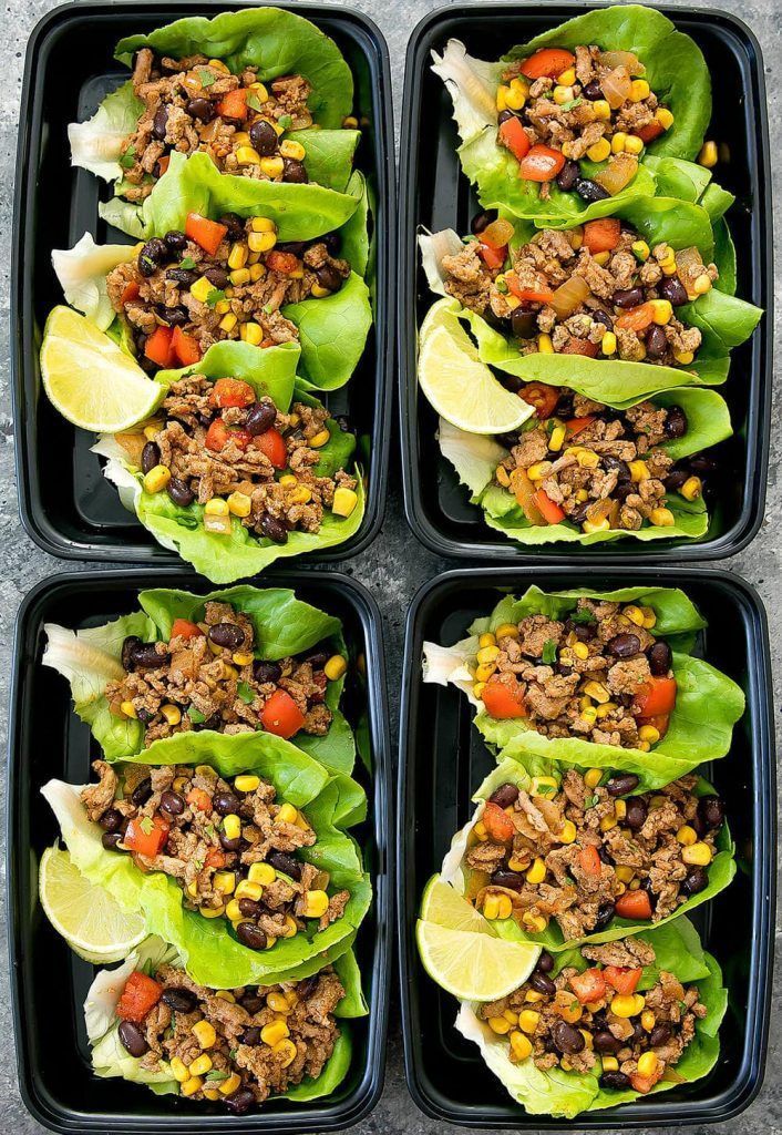 Taco Lettuce Wraps (Easy Meal Prep Recipe) - Kirbie's Cravings - Taco Lettuce Wraps (Easy Meal Prep Recipe) - Kirbie's Cravings -   19 meal prep recipes for weight loss cheap ideas