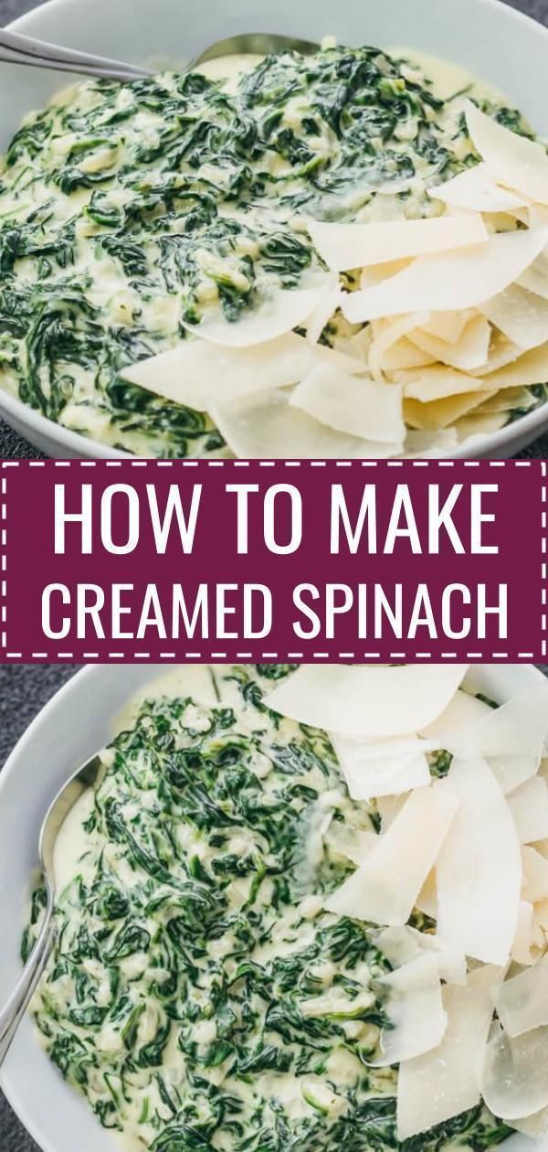 Fast and Easy Creamed Spinach - Savory Tooth - Fast and Easy Creamed Spinach - Savory Tooth -   19 thanksgiving recipes side dishes healthy ideas
