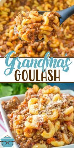 GRANDMA'S AMERICAN GOULASH (+VIDEO) | The Country Cook - GRANDMA'S AMERICAN GOULASH (+VIDEO) | The Country Cook -   20 dinner recipes for family main dishes ground beef ideas