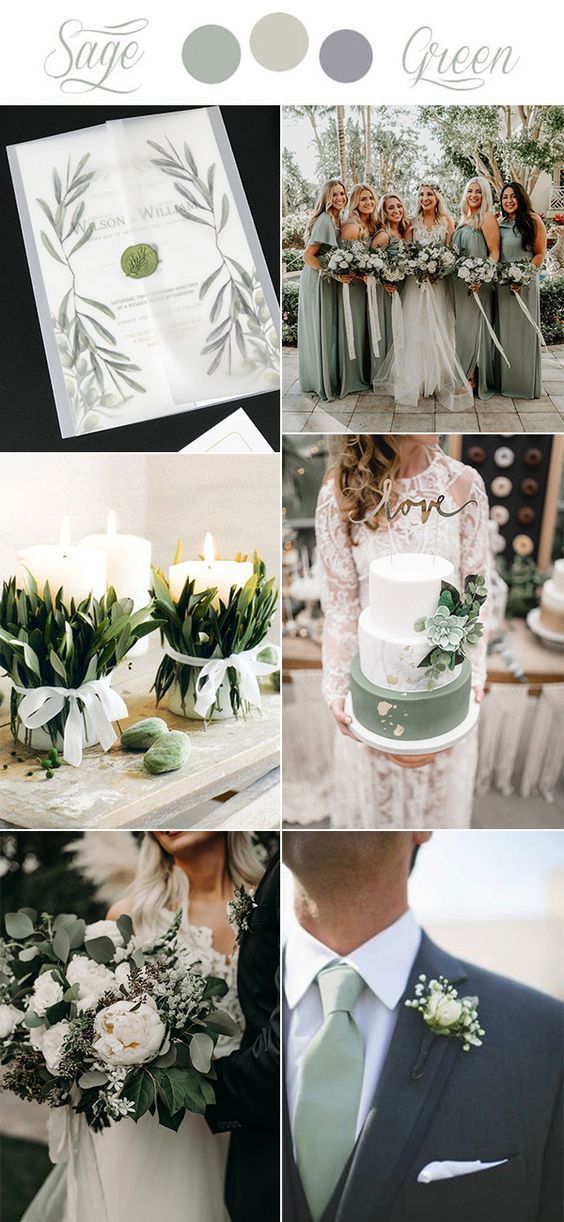 20 sage green wedding ideas