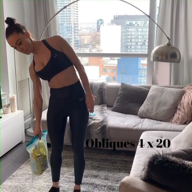At-Home Exercises: Obliques - At-Home Exercises: Obliques -   21 fitness Mujer videos ideas