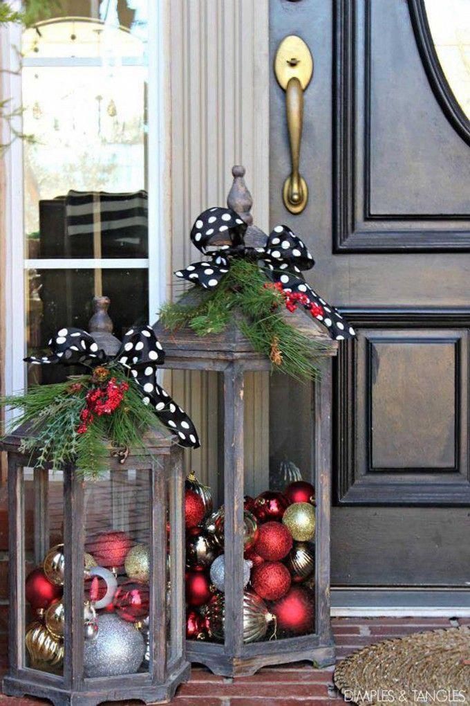 23 diy christmas decorations outdoor easy ideas