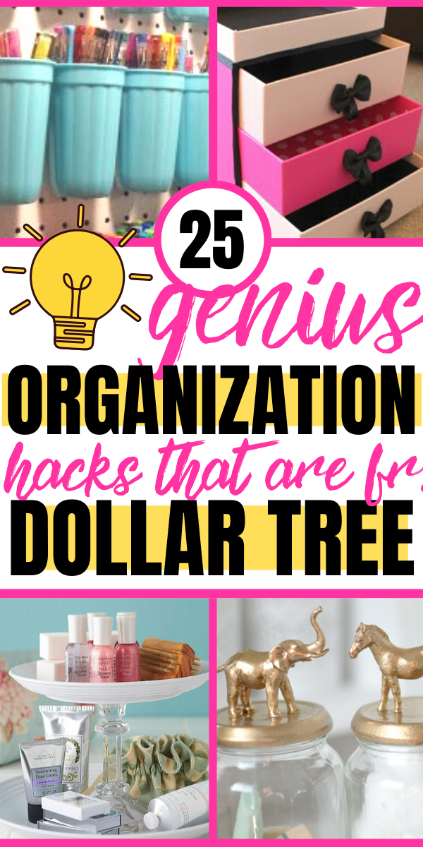 Dollar Store Organization Ideas for Home Storage (Dollar Tree Hacks) - Dollar Store Organization Ideas for Home Storage (Dollar Tree Hacks) -   23 home decor for cheap dollar stores ideas