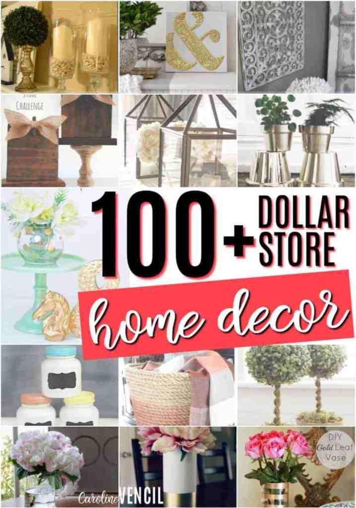 Dollar Store Home Decor Ideas - Dollar Store Home Decor Ideas -   23 home decor for cheap dollar stores ideas