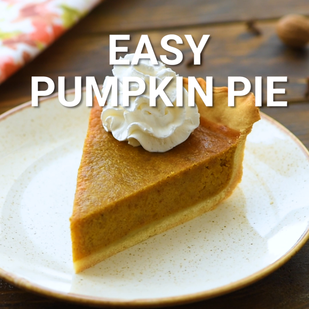 Pumpkin Pie - Pumpkin Pie -   25 pumpkin pie recipe homemade videos ideas