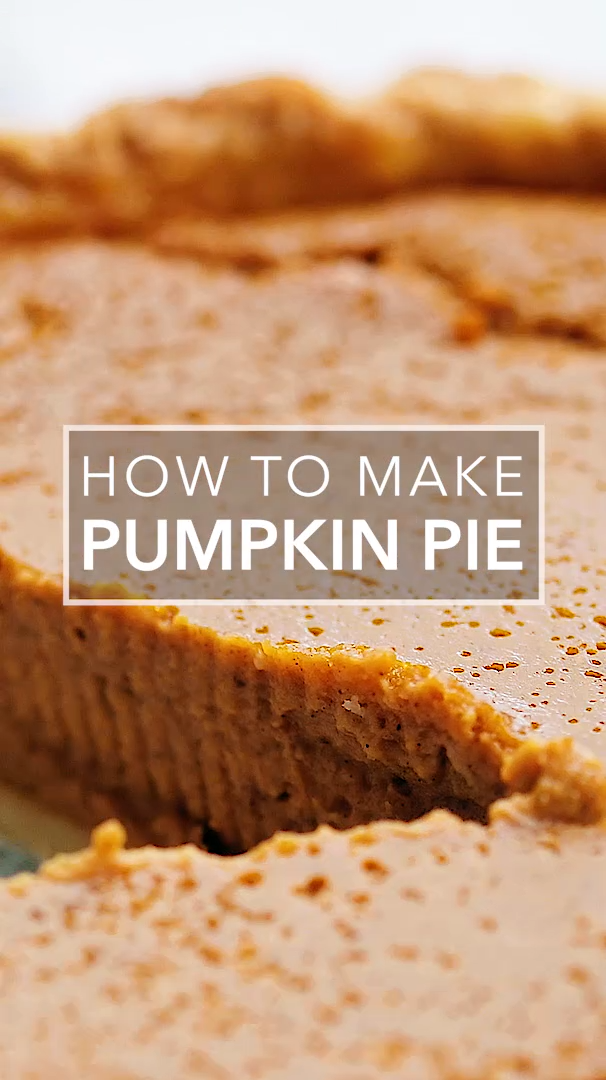 Old-Fashioned Pumpkin Pie - Old-Fashioned Pumpkin Pie -   25 pumpkin pie recipe homemade videos ideas