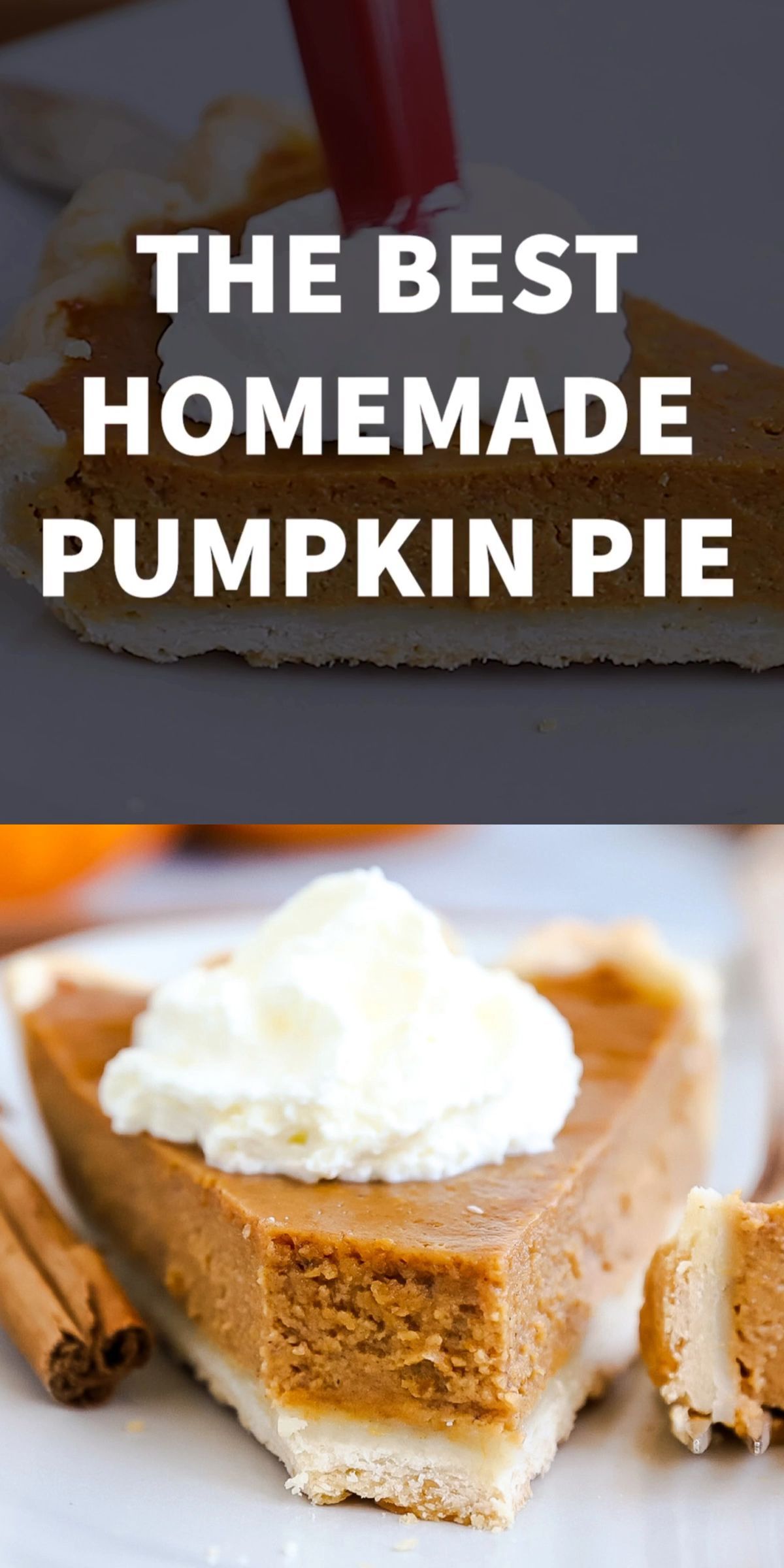 Homemade Pumpkin Pie - Homemade Pumpkin Pie -   25 pumpkin pie recipe homemade videos ideas