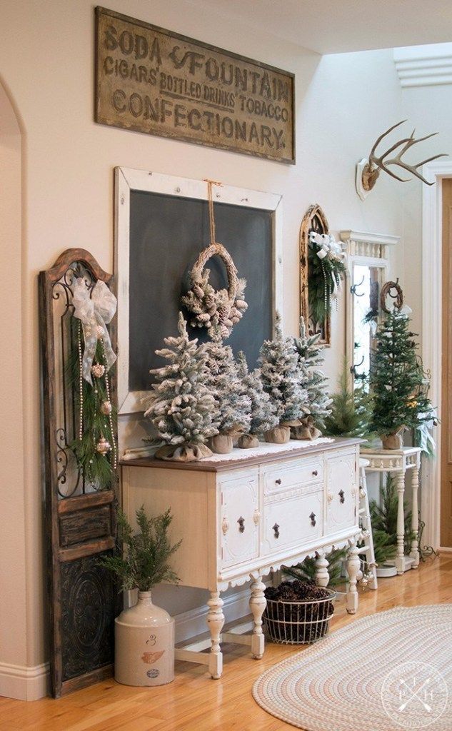Farmhouse Fanatics on Instagram: “Loving this beautifully decorated kitchen by the famous and talent - Farmhouse Fanatics on Instagram: “Loving this beautifully decorated kitchen by the famous and talent -   14 xmas decorations living room diy crafts ideas