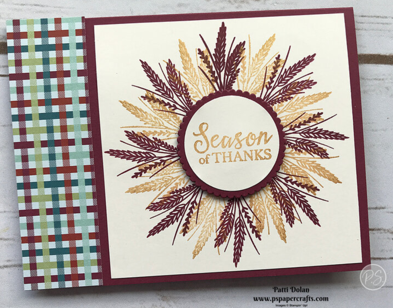 Arrange A Wreath Christmas Card — P.S. Paper Crafts - Arrange A Wreath Christmas Card — P.S. Paper Crafts -   16 diy thanksgiving cards handmade ideas