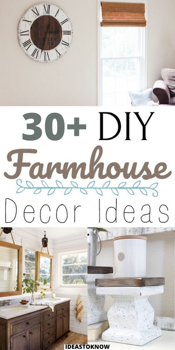 30+ DIY Farmhouse Decor Ideas - 30+ DIY Farmhouse Decor Ideas -   16 home decor for cheap small houses ideas