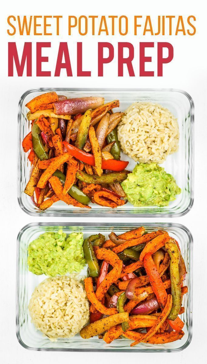 Sweet Potato Fajitas Meal Prep from The Fitchen - Sweet Potato Fajitas Meal Prep from The Fitchen -   16 meal prep recipes for beginners simple ideas