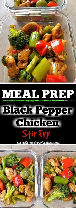 Black Pepper Chicken Stir Fry - Black Pepper Chicken Stir Fry -   16 meal prep recipes for beginners simple ideas