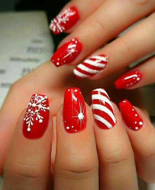 The Best Nail Colors for Christmas 2020 - Home, Family, Style and Art Ideas - The Best Nail Colors for Christmas 2020 - Home, Family, Style and Art Ideas -   16 xmas nails designs simple christmas ideas
