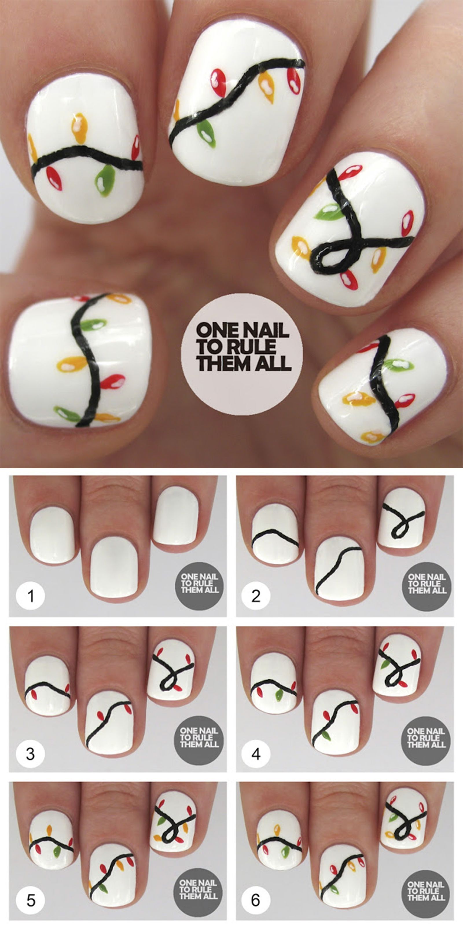 16 xmas nails designs simple christmas ideas