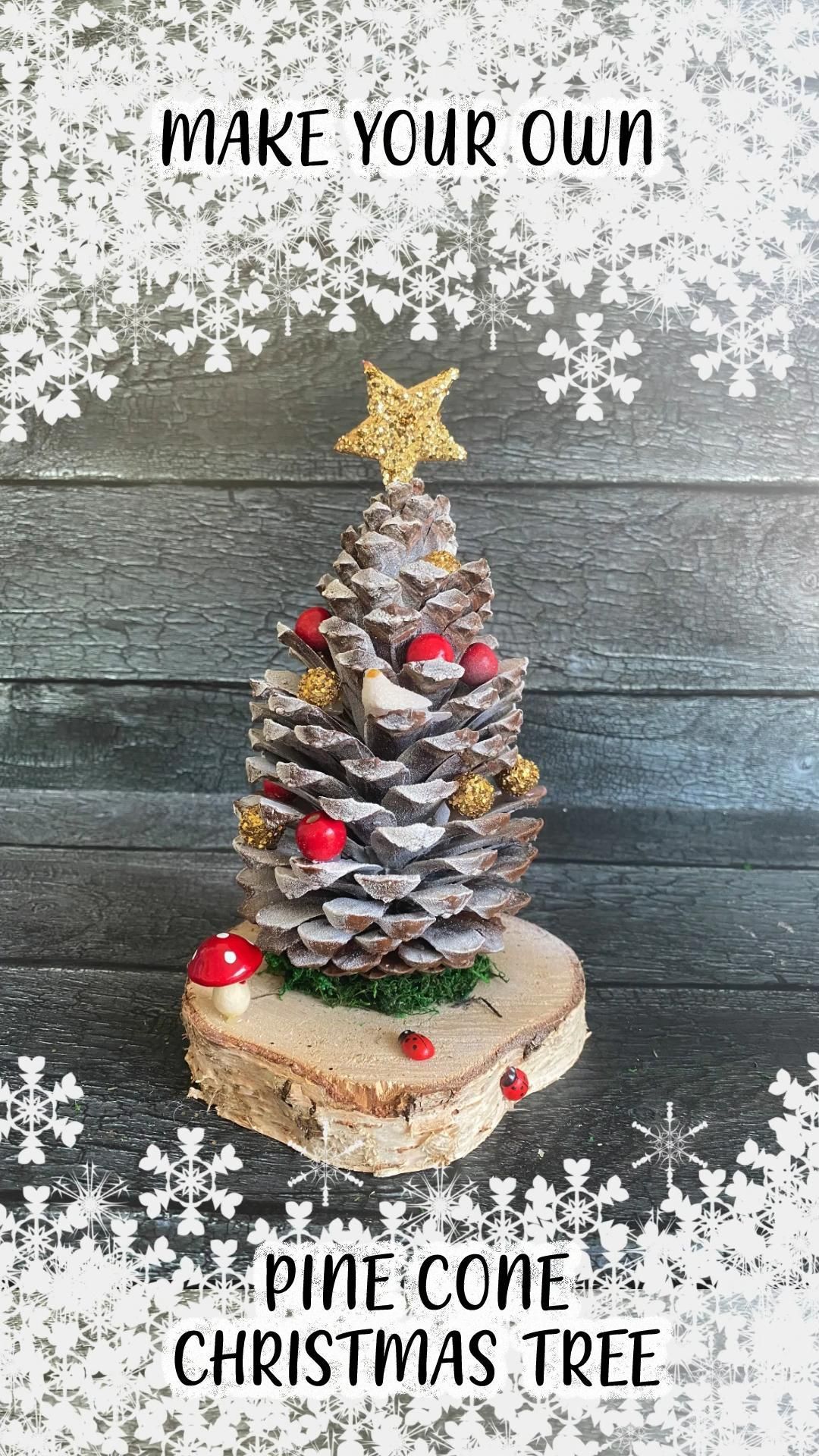 Giant Pine Cone Christmas Tree - Giant Pine Cone Christmas Tree -   17 christmas tree decor 2020 ideas