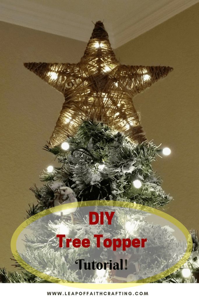 17 diy tree topper fun ideas