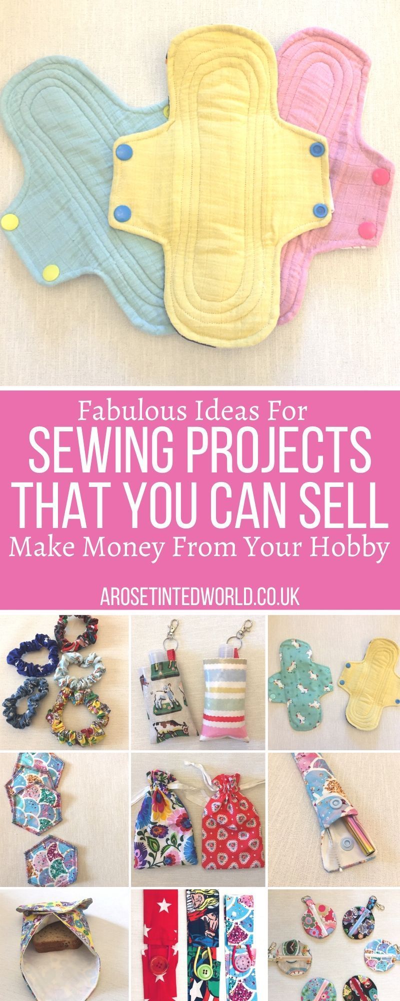 Sewing Projects That You Can Sell - Sewing Projects That You Can Sell -   17 fabric crafts to sell gift ideas