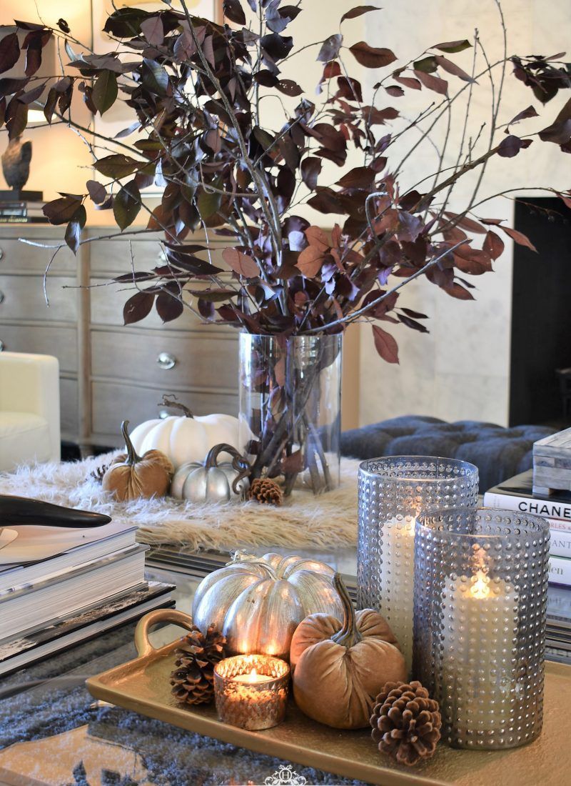 Creative Ideas for Fall or Thanksgiving Table Settings and Home Decor - Home with Holliday - Creative Ideas for Fall or Thanksgiving Table Settings and Home Decor - Home with Holliday -   17 thanksgiving home decor ideas