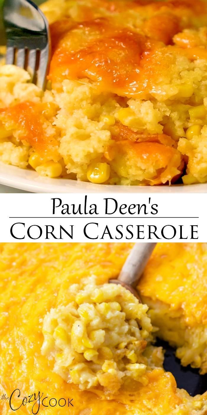 Corn Casserole - Paula Deen's Recipe - Corn Casserole - Paula Deen's Recipe -   17 thanksgiving sides ideas