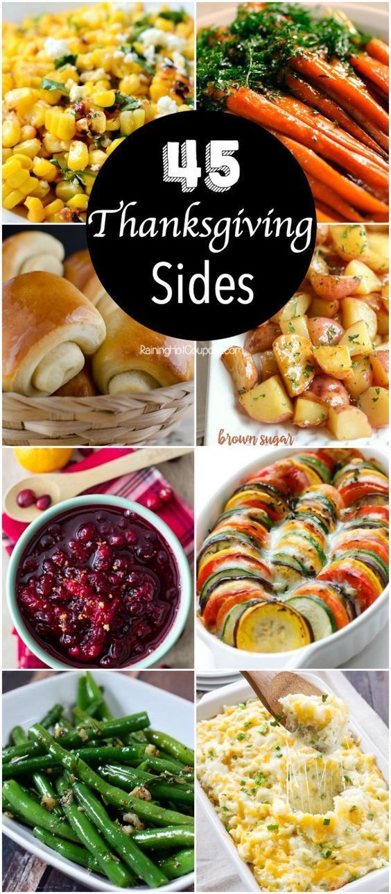 45 Thanksgiving Side Dishes - 45 Thanksgiving Side Dishes -   17 thanksgiving sides ideas