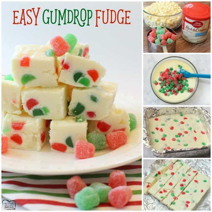 EASY GUMDROP FUDGE - EASY GUMDROP FUDGE -   17 xmas food desserts simple ideas